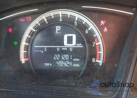 2017 Honda Civic Lx из США, поврежденный, VIN 2HGFC2F57HH504392